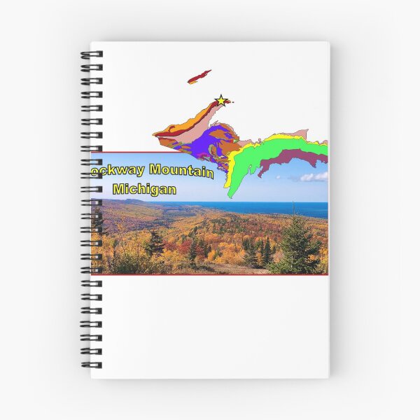 Item preview, Upper Peninsula Brockway Mountain Michigan designed and sold by EzrasTrinkets.