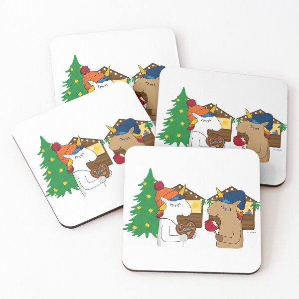 Item preview, Unicorn children on the Christmas market designed and sold by LaDaDi.