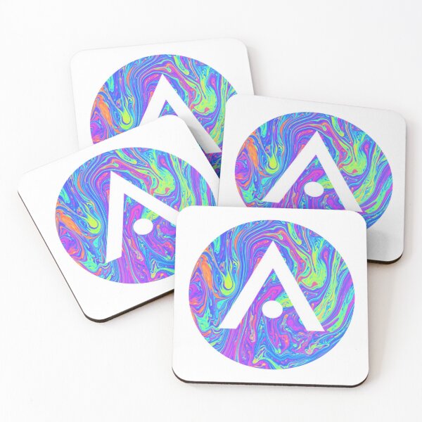 Item preview, Rainbow Holographic Aveda Logo designed and sold by Dalaura.