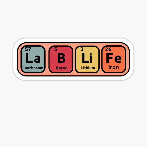 "#LABLIFE Microscope Medical Laboratory Science Technologist" Sticker