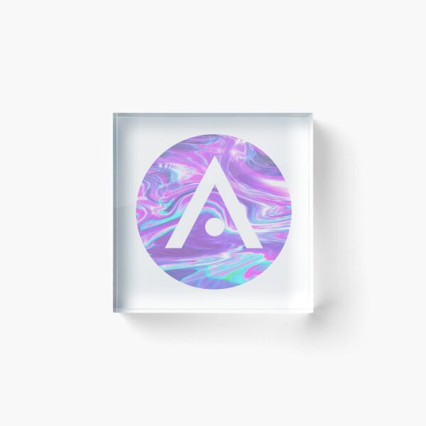 Item preview, Purple Holographic Aveda Logo designed and sold by Dalaura.