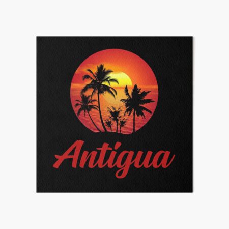 Vista previa del artículo con la obra «Antigua», diseñado y vendido por textandgrafix.