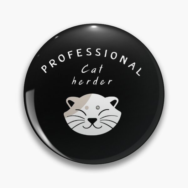 Item preview,  Professional cat herder designed and sold by Lovely-shop116.