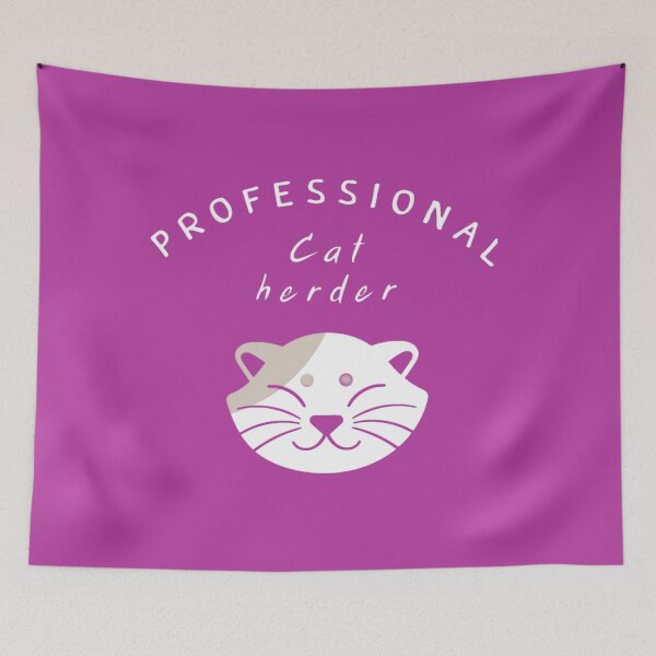 Item preview,  Professional cat herder designed and sold by Lovely-shop116.