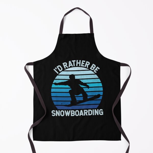 Artikelvorschau, Ich würde lieber Snowboarden Vintage Blue Sunset entworfen und verkauft von dass-art.