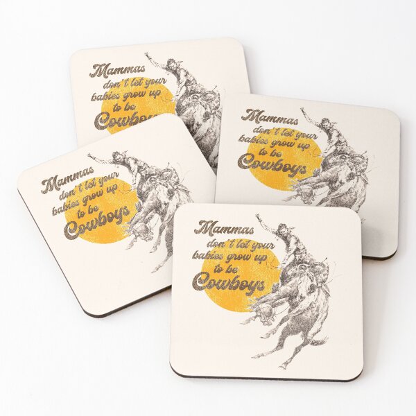 Item preview, Mammas Don't Let Your Babies Grow Up To Be Cowboys designed and sold by ourkid.