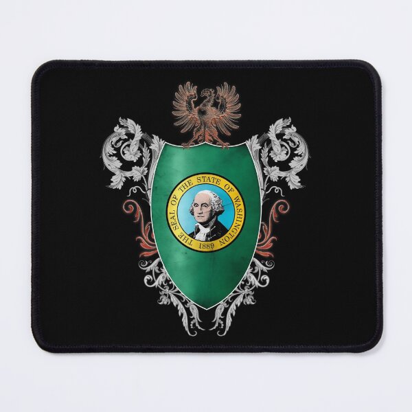 Item preview, Washington flag medieval heraldry coat of arms style designed and sold by ChaosEdits.