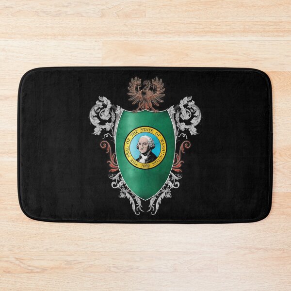 Item preview, Washington flag medieval heraldry coat of arms style designed and sold by ChaosEdits.