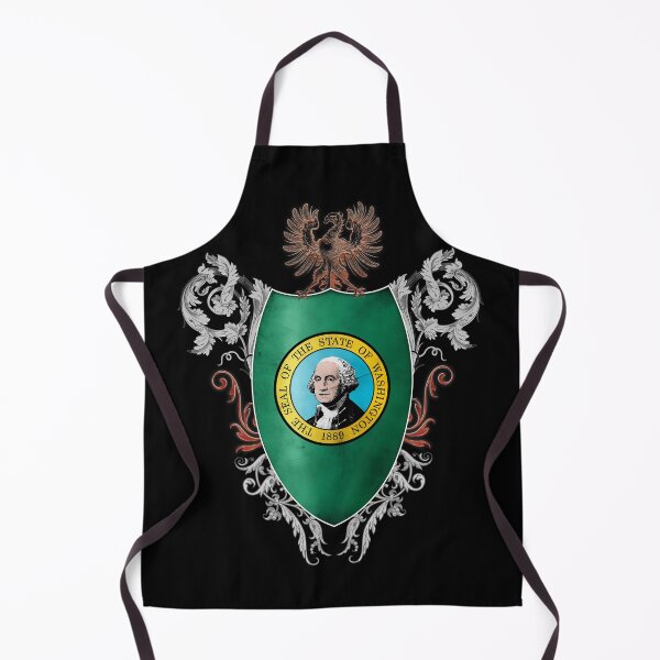 Item preview, Washington flag medieval heraldry coat of arms style designed and sold by ChaosEdits.