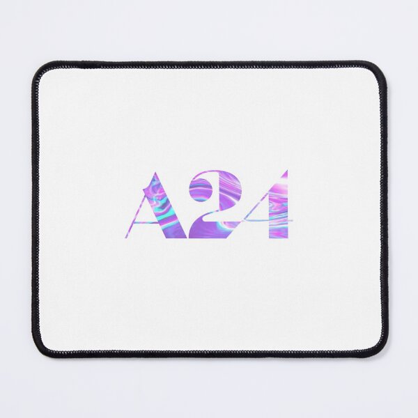 Item preview, Purple Holographic A24 logo designed and sold by Dalaura.