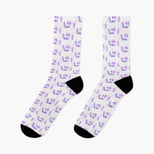 Item preview, Purple Holographic A24 logo designed and sold by Dalaura.