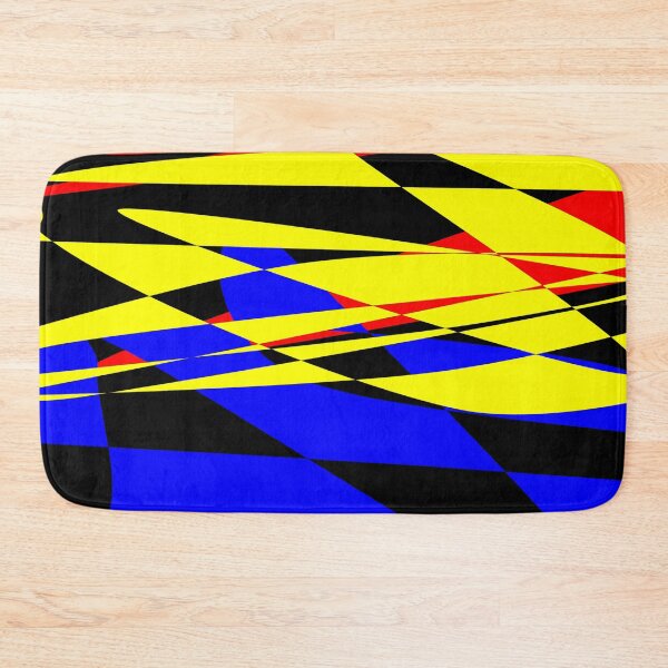 Item preview, Red Yellow Blue Abstract Art designed and sold by HydeZero.