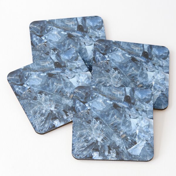 Item preview, Blue Broken Glass - Aesthetic  designed and sold by BushBirdPhotos.