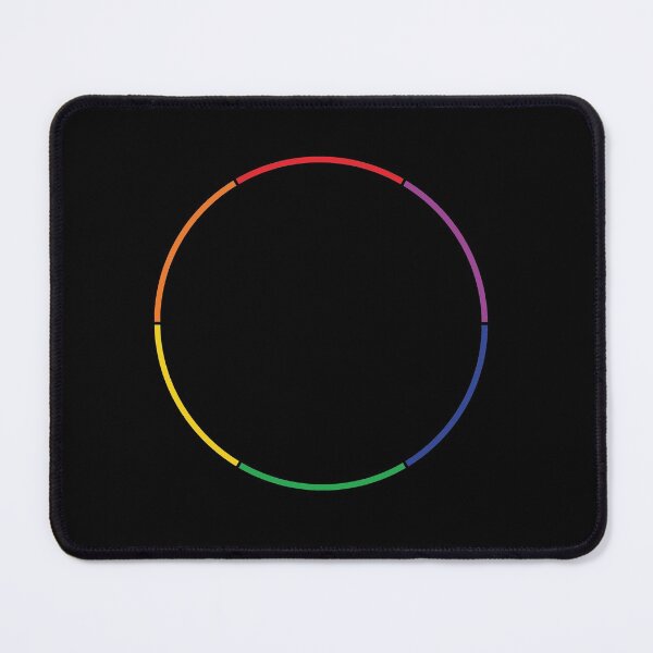 Item preview, LGBT Rainbow Circular Flag  designed and sold by Sara Baere.