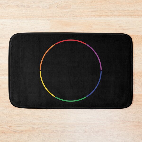 Item preview, LGBT Rainbow Circular Flag  designed and sold by Sara Baere.