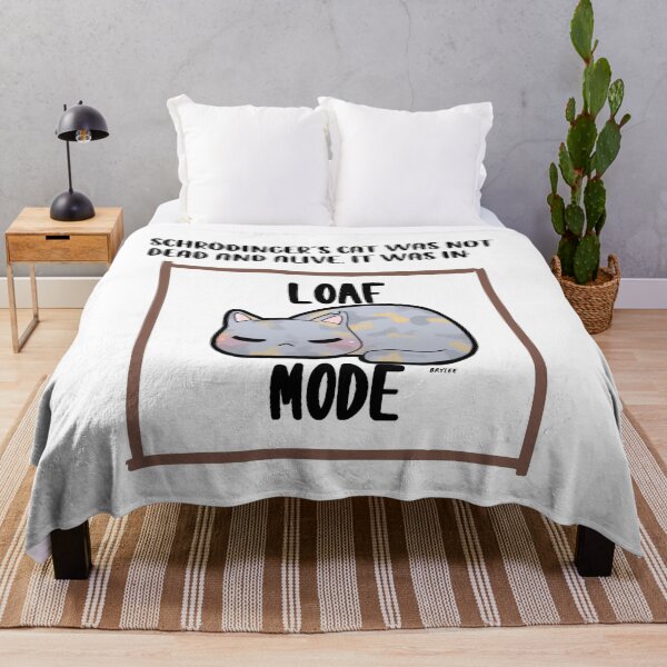 Item preview, Schrodinger's Cat In Loaf Mode designed and sold by Serotonin4u.