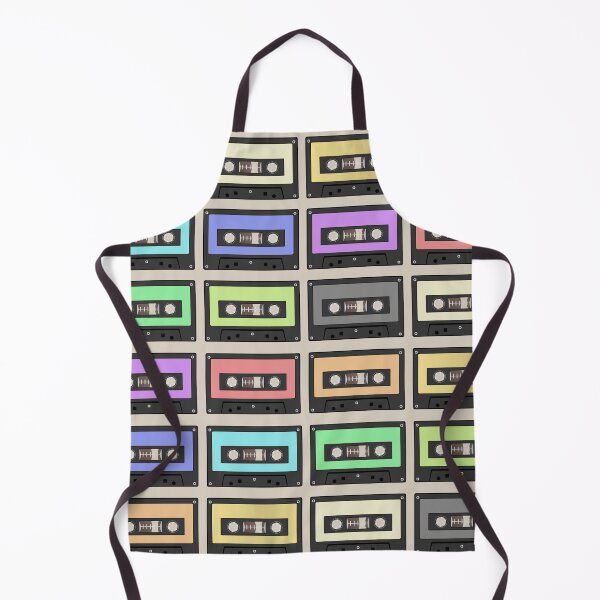 Item preview, Cassette Tape Retro 80's Vintage Rainbow Pastel Colors designed and sold by TrulyEpoque.