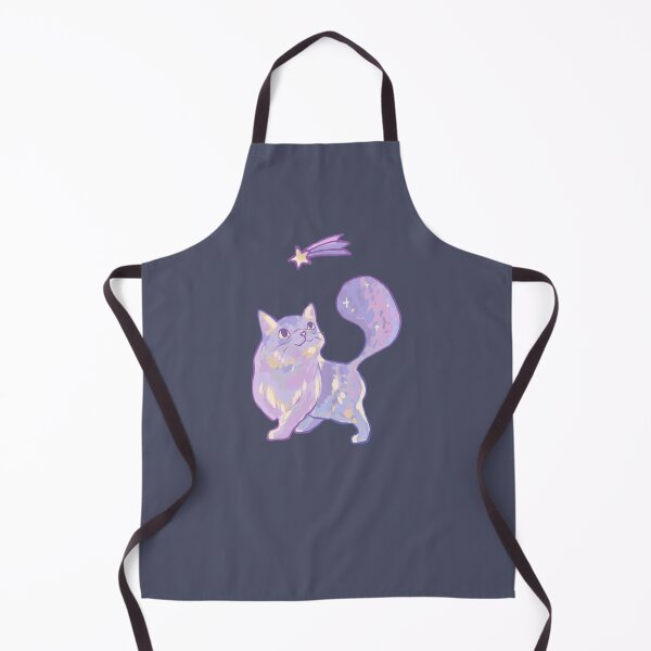 Item preview, Night Cosmic Galaxy Cat designed and sold by SwaDesign.