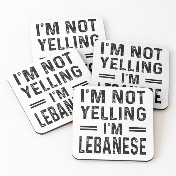 Item preview, I'm Not Yelling I'm LEBANESE - Funny LEBANESE designed and sold by YukiShop.