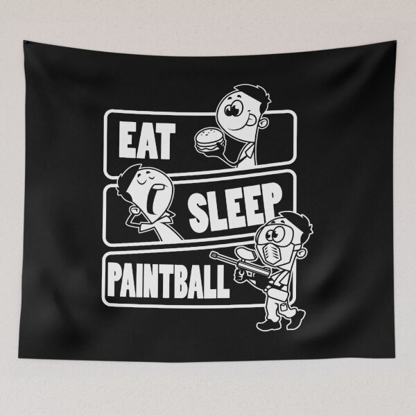 Item preview, Eat Sleep Paintball - Paint baller gift design designed and sold by theodoros20.