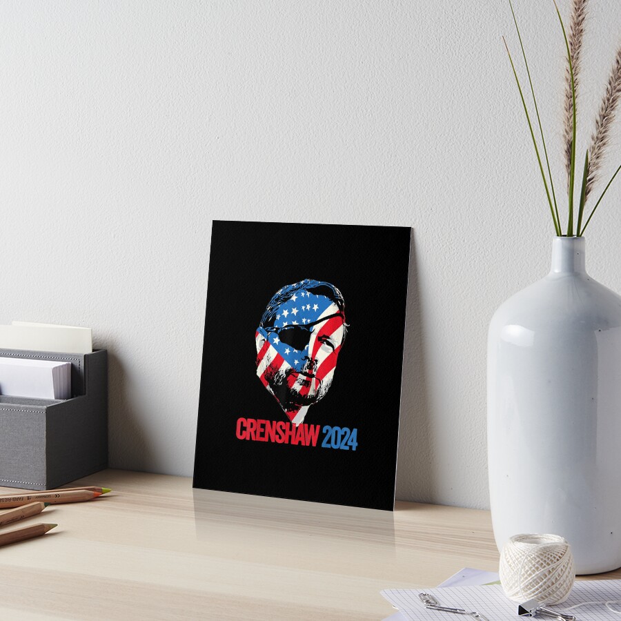 "Dan Crenshaw 2024" Art Board Print by Trixie445 Redbubble