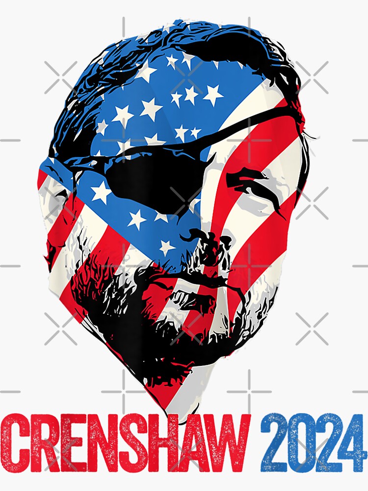 "Dan Crenshaw 2024" Sticker for Sale by Trixie445 Redbubble