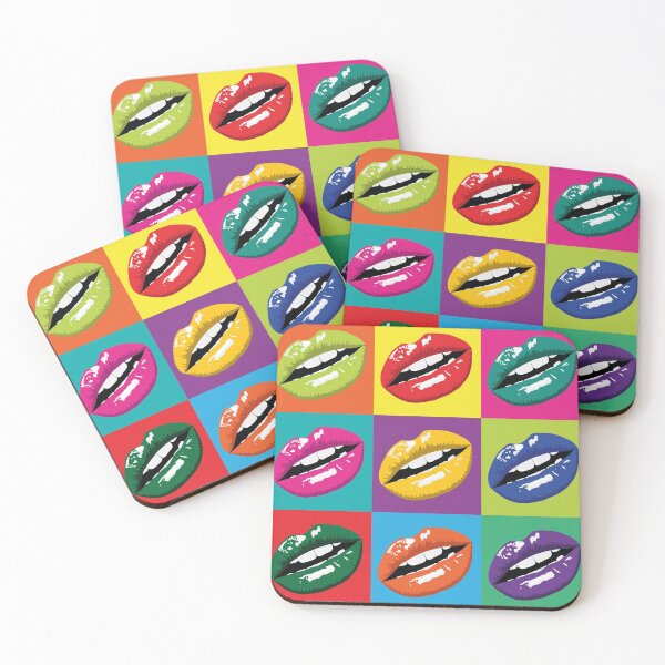 Item preview, Mouth Lips Pop Art designed and sold by cjgraphic.
