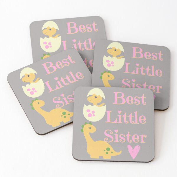Item preview, Best Little Sister, cute dinosaur design designed and sold by Constant Readers.