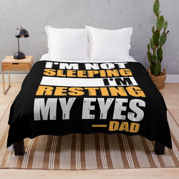 Item preview, I'm Not Sleeping I'm Just Resting My Eyes Funny Father's Day designed and sold by Zeevla.