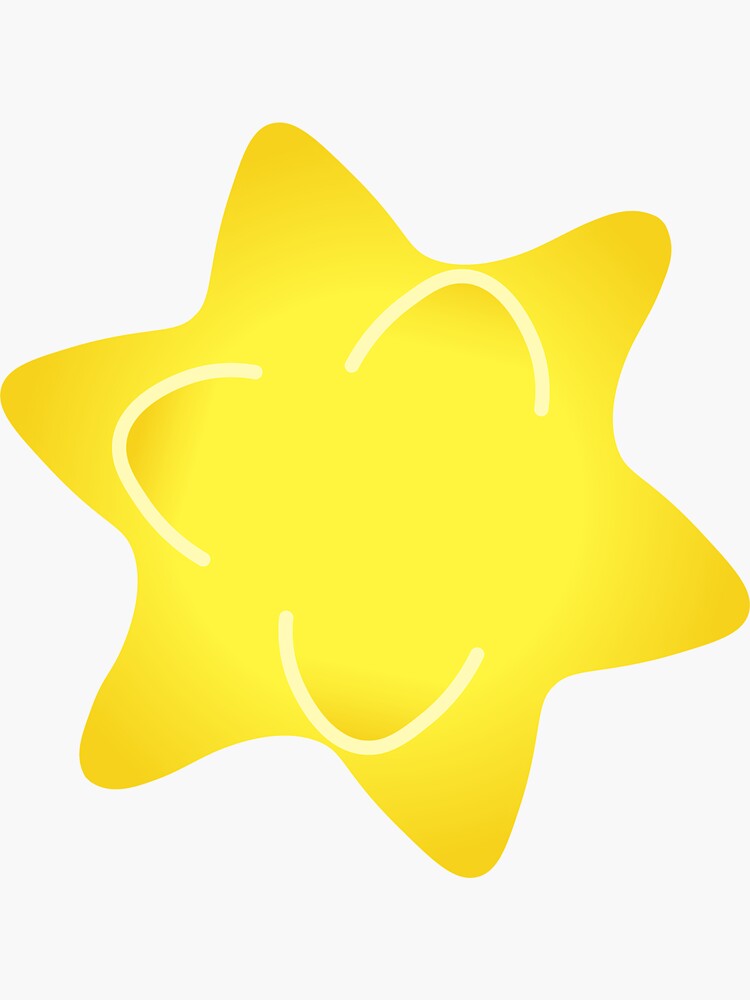 "acnh yellow, normal star fragment" Sticker for Sale by iinamour