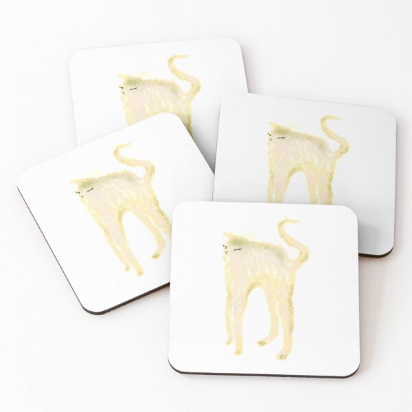 Item preview, Cute kitten, cute sleeping cat, cat yawns and stretches designed and sold by JeffPark.