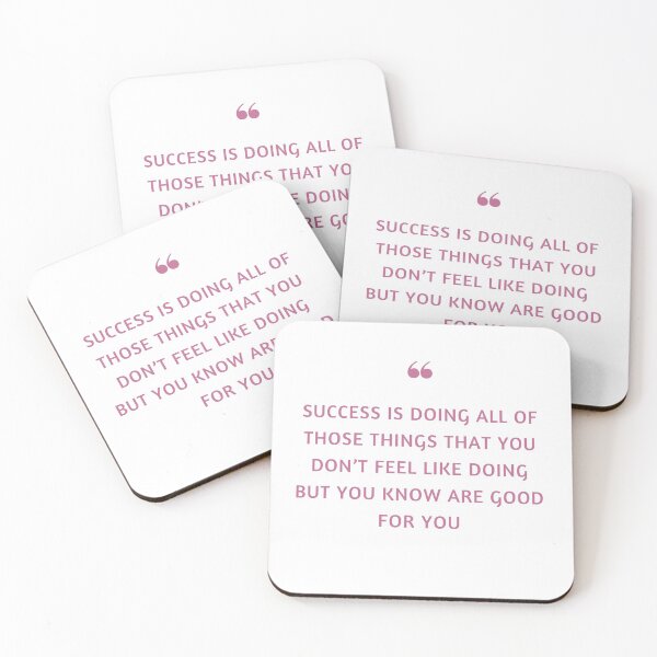 Item preview, Success is doing all of those things that you don’t feel like doing but you know are good for you designed and sold by successmom.