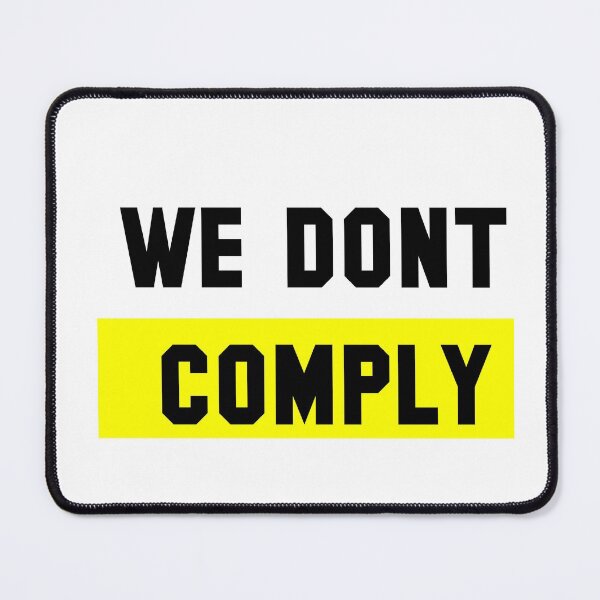 Item preview, do not comply designed and sold by sarina G.