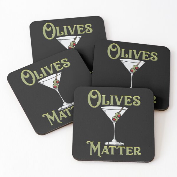 Item preview, Glass Drink Olives Matter designed and sold by ClamenTaon.