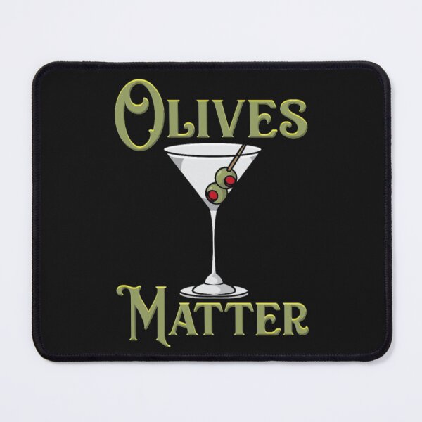 Item preview, Glass Drink Olives Matter designed and sold by ClamenTaon.