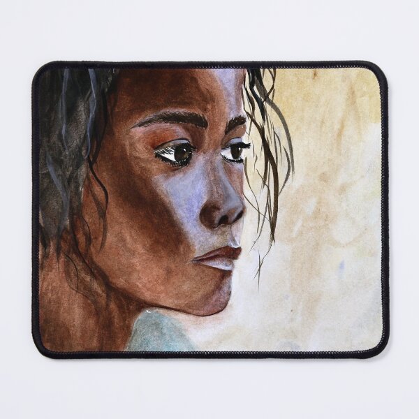 Item preview, Girl Watercolor Artwork by Helen Berk designed and sold by HelenBerkArt.