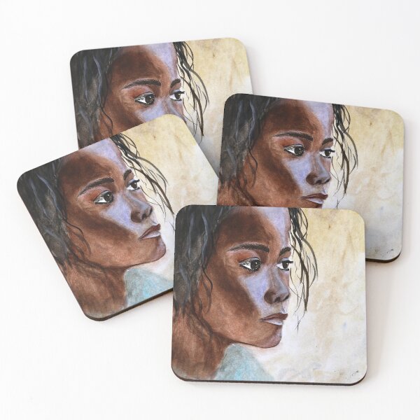 Item preview, Girl Watercolor Artwork by Helen Berk designed and sold by HelenBerkArt.