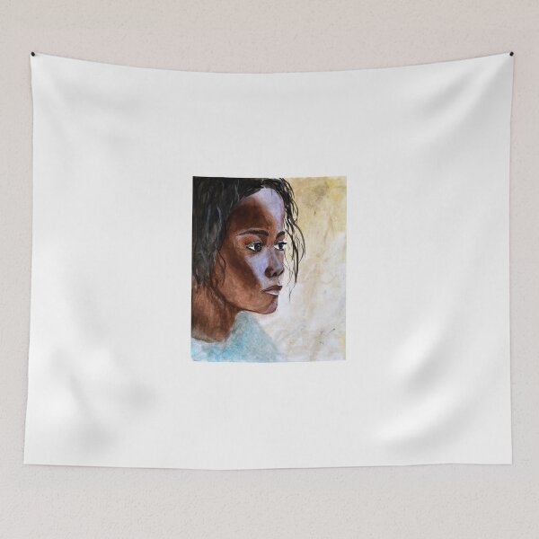 Item preview, Girl Watercolor Artwork by Helen Berk designed and sold by HelenBerkArt.
