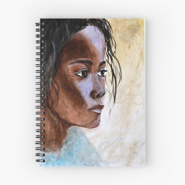 Item preview, Girl Watercolor Artwork by Helen Berk designed and sold by HelenBerkArt.