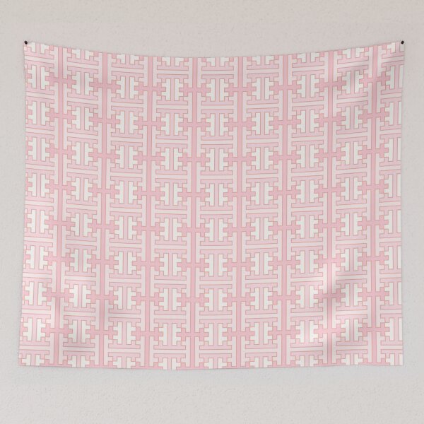 Item preview, Light Pink Geometric Pattern designed and sold by Saanis.
