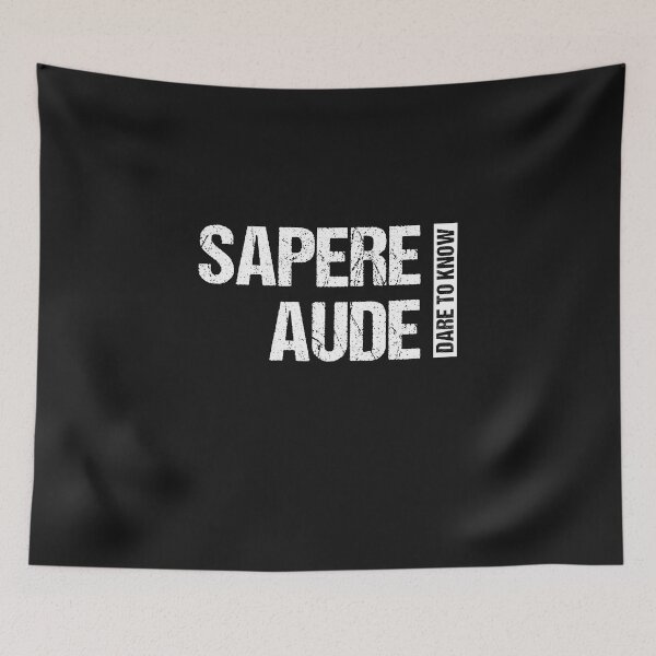 Item preview, Sapere Aude Dare To Know Horace Kant Philosophy Gift T-Shirt designed and sold by stearman.