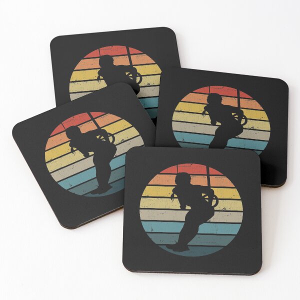 Item preview, Gymnastic Rings Silhouette On A Distressed Retro Sunset product designed and sold by theodoros20.