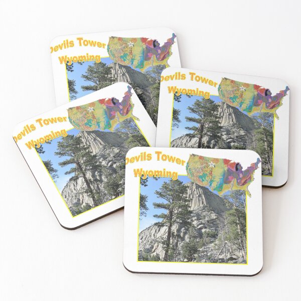 Item preview, Devils Tower Wyoming designed and sold by EzrasTrinkets.