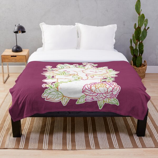 Item preview, Floral Dreams (maroon) designed and sold by kattvalk.
