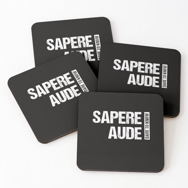 Item preview, Sapere Aude Dare To Know Horace Kant Philosophy Gift T-Shirt designed and sold by stearman.