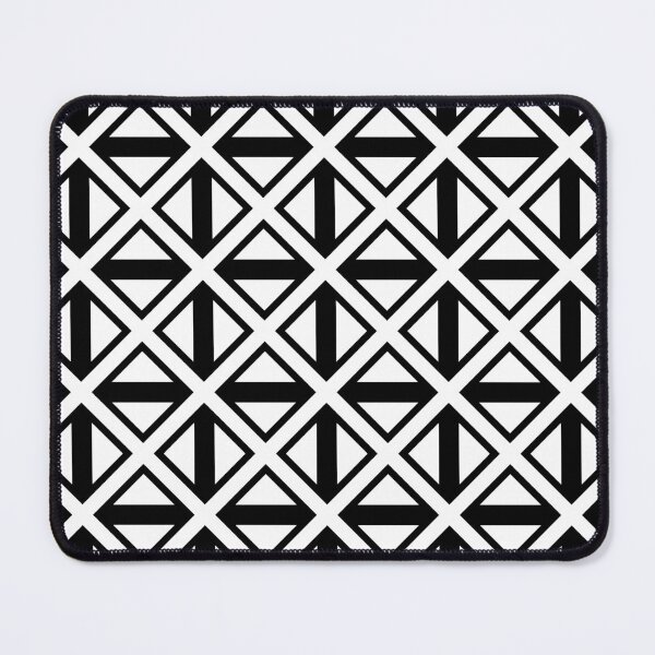 Item preview, White and black Crossed Lines Repeating Patterns designed and sold by TMBTM.