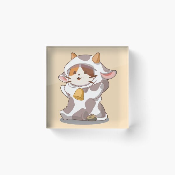 Kawaii Cat Acrylic Block