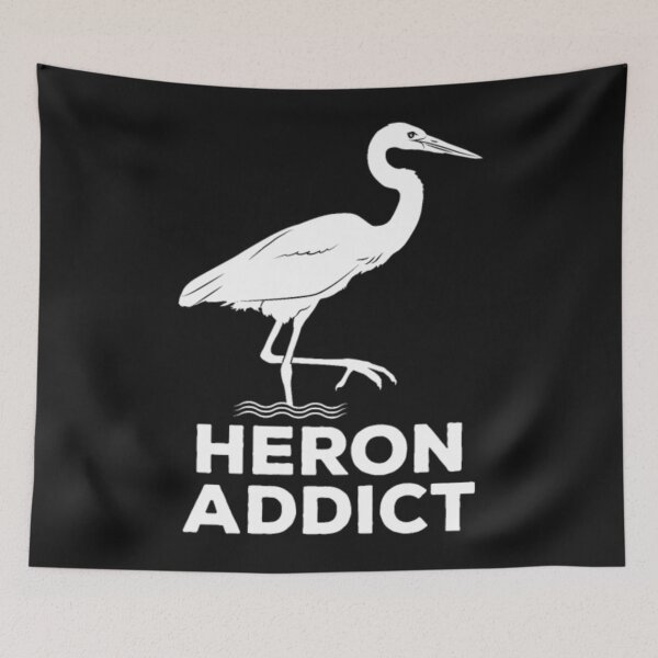 Item preview, Heron Addict Bird Watching designed and sold by ClamenTaon.