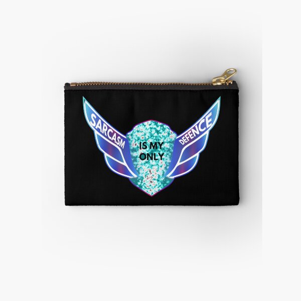 Item preview, psychadelic shield of sarcasm - Sarcasm Is My Only Defence designed and sold by UnseenCreations.