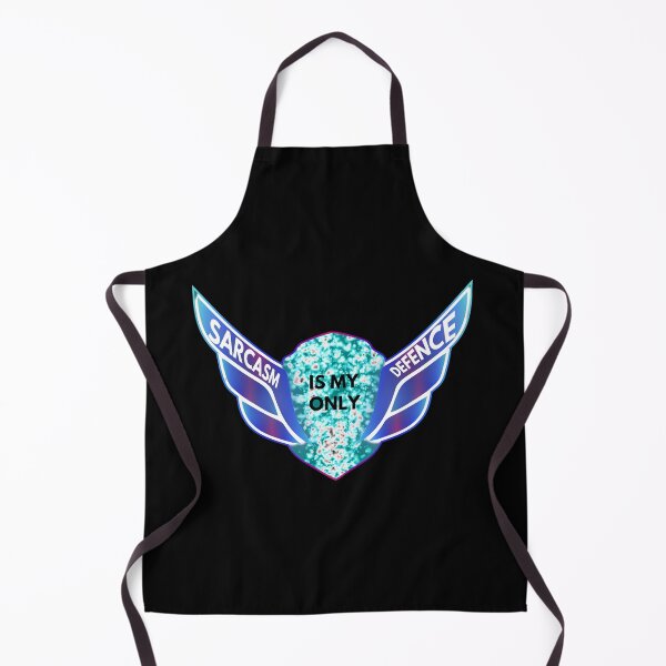 Item preview, psychadelic shield of sarcasm - Sarcasm Is My Only Defence designed and sold by UnseenCreations.